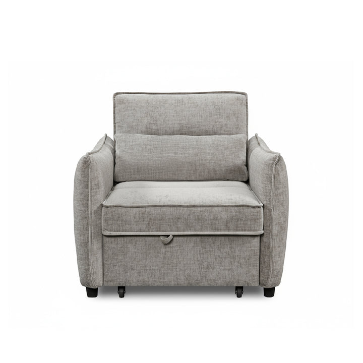 FIORI 1 Seater Sofa Bed Light Grey