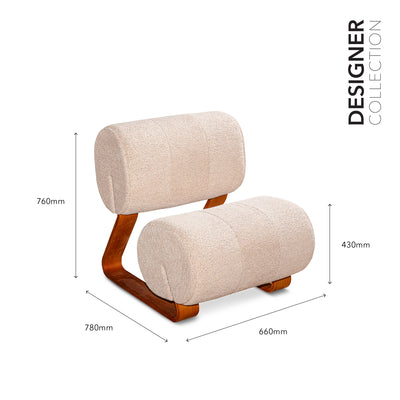 FLORENCIA 1 Seater Designer Sofa