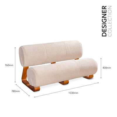 FLORENCIA 2 Seater Designer Sofa