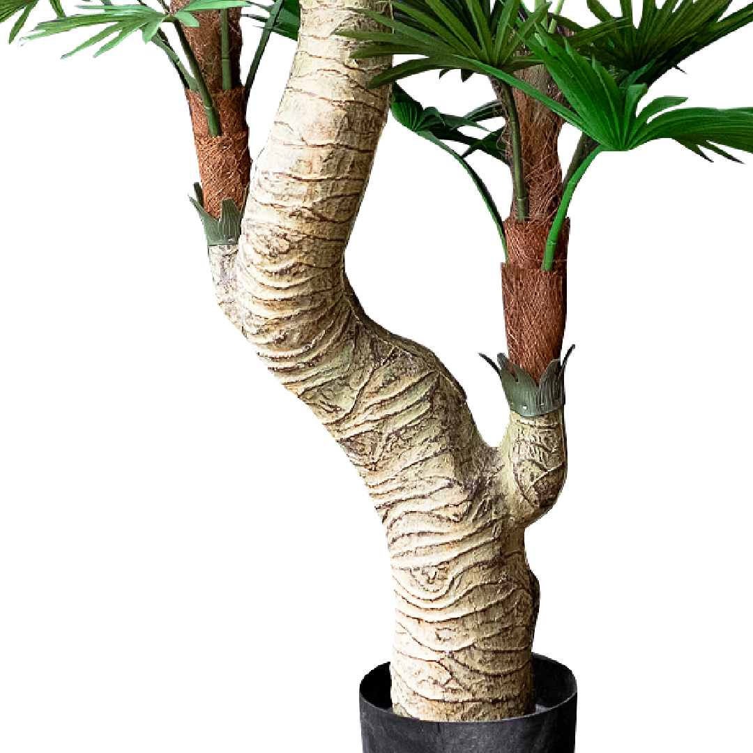 FAUX Fan Palm Tree