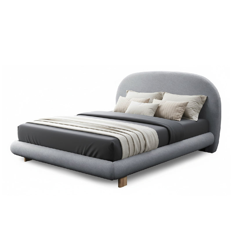 FILEY Bed Light Grey