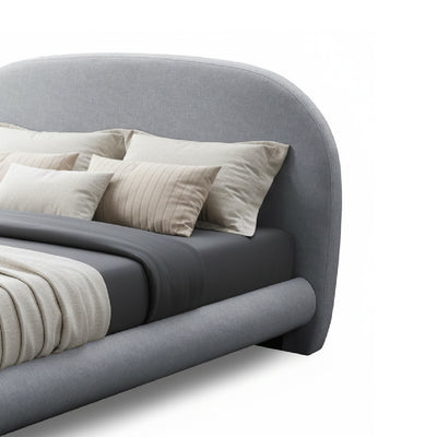 FILEY Bed Light Grey