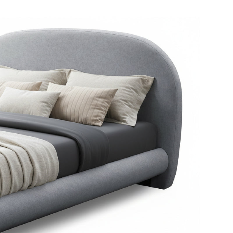 FILEY Bed Light Grey