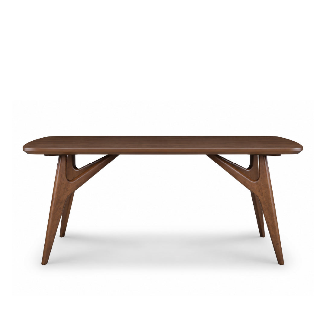 FINNLEY Wood Dining Set Light Grey