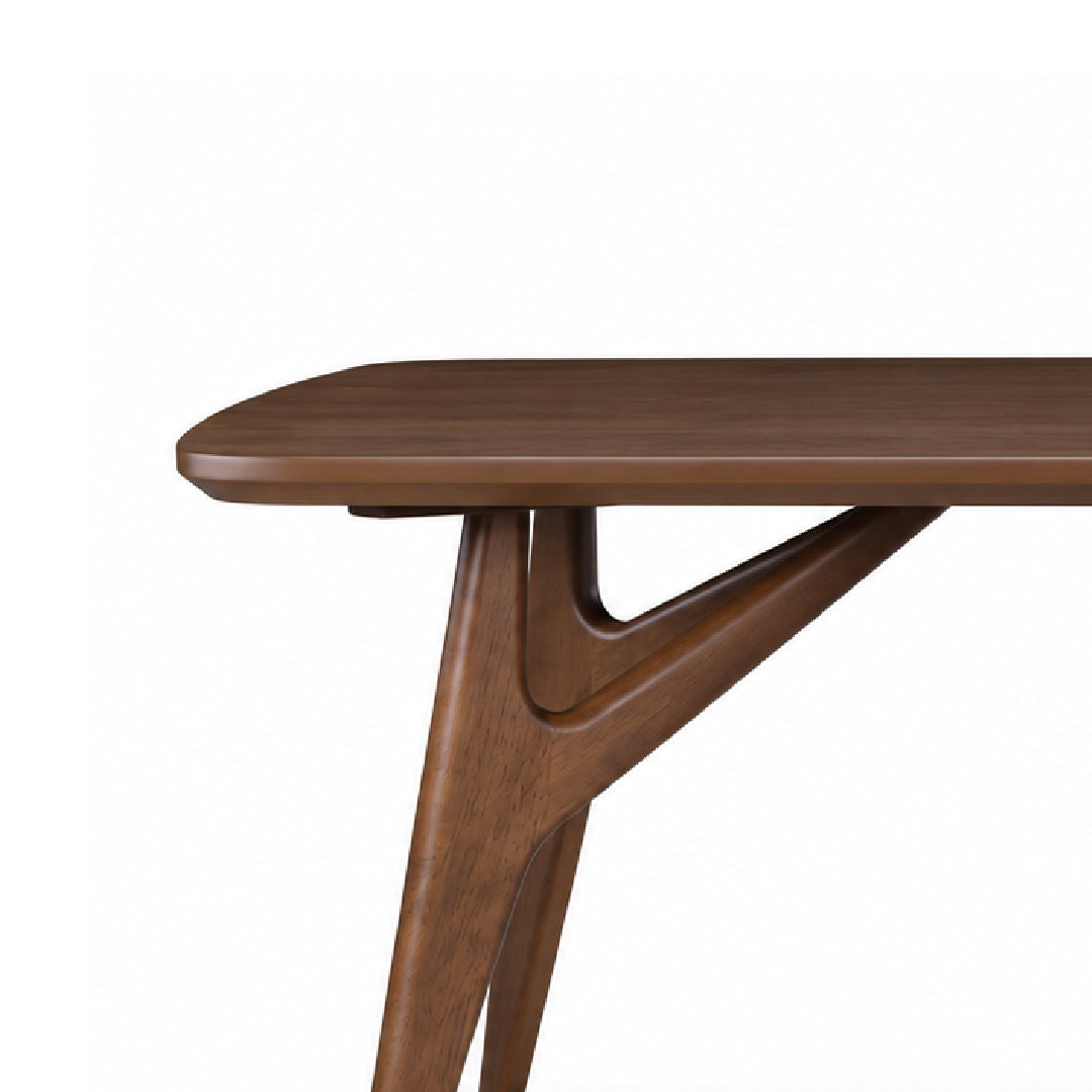 FINNLEY Wood Dining Set Light Grey