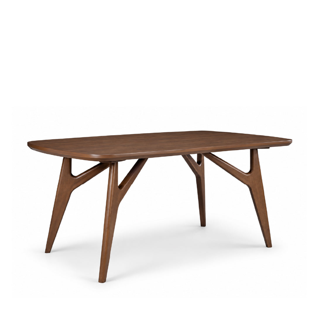 FINNLEY Wood Dining Set Light Beige
