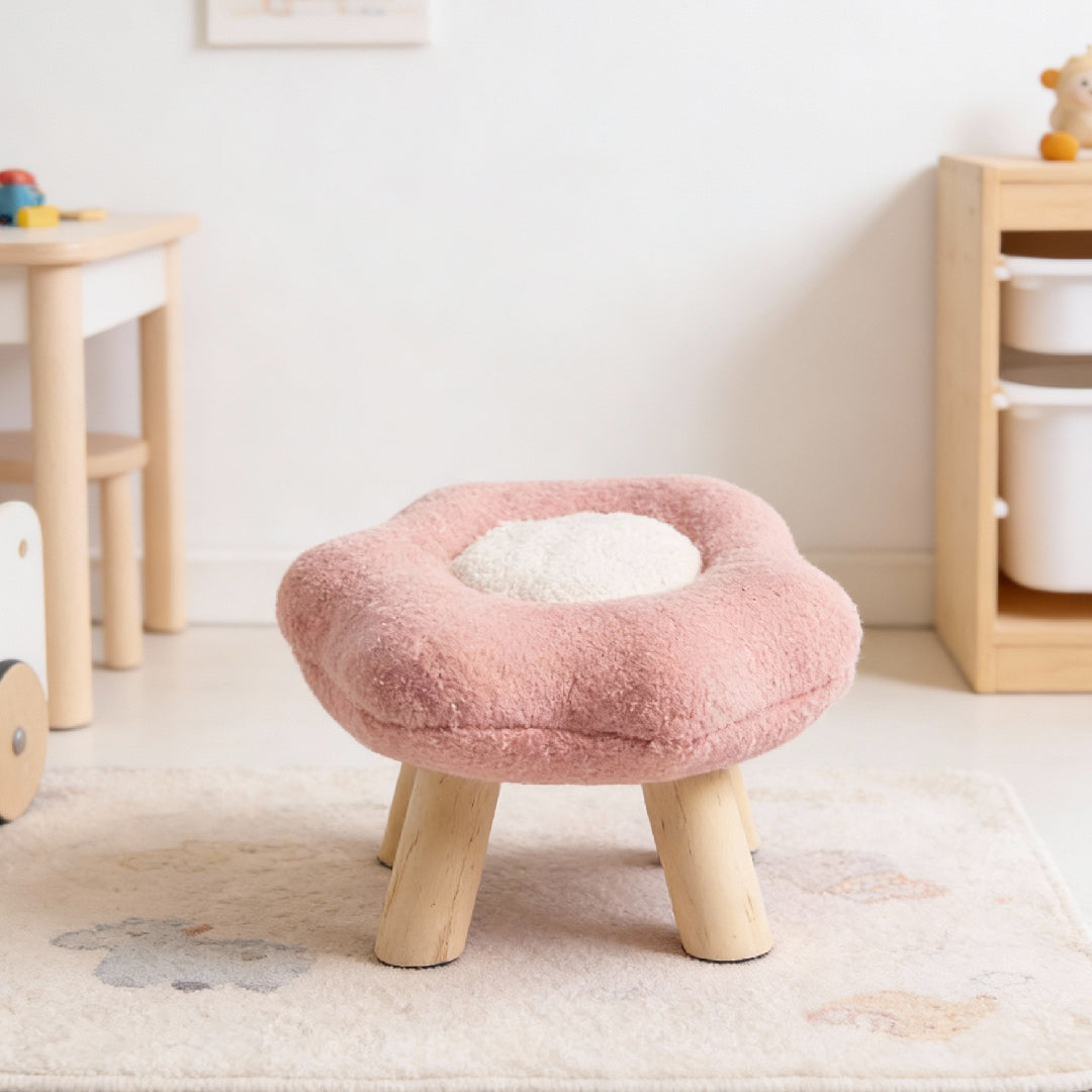 FLOWER Stool Pink