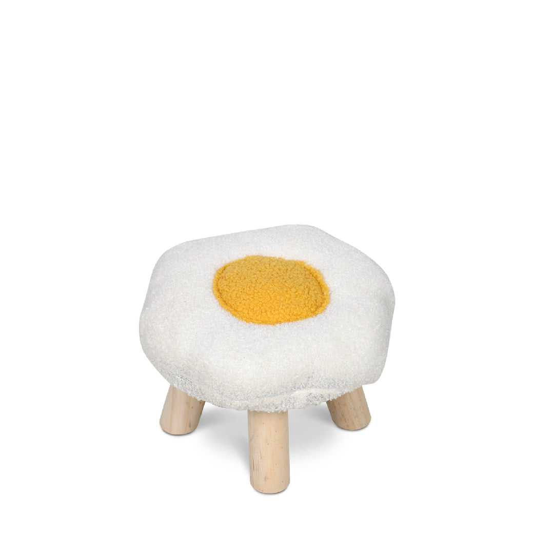 FLOWER Stool White