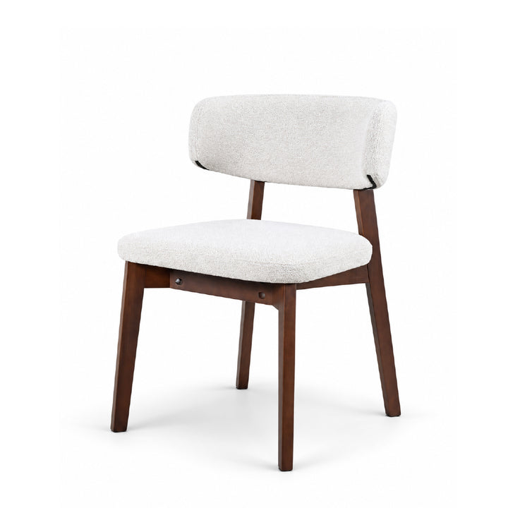 FINNICK Wood Dining Set Light Beige