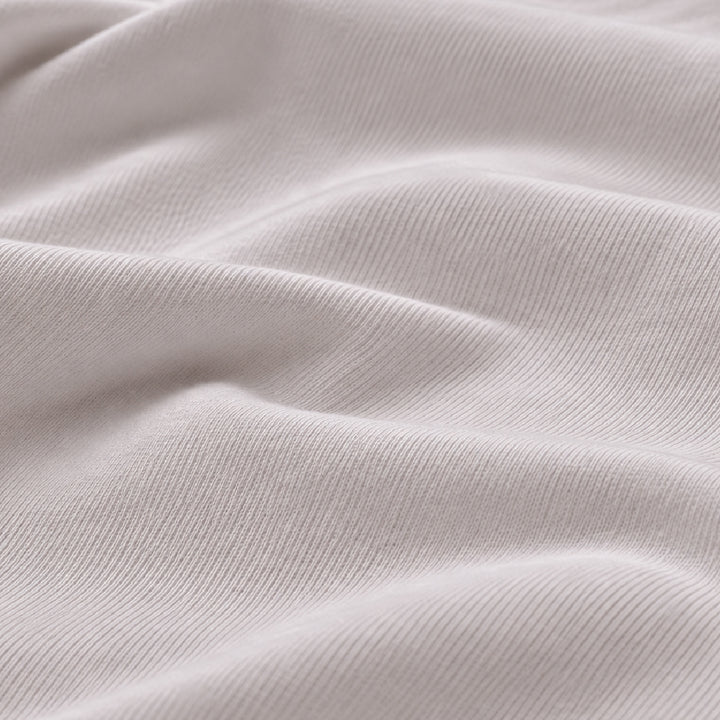 FUNBIES Cottia Cotton Fitted Sheet Light Grey