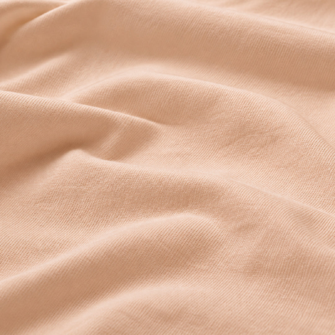 FUNBIES Cottia Cotton Fitted Sheet Light Brown