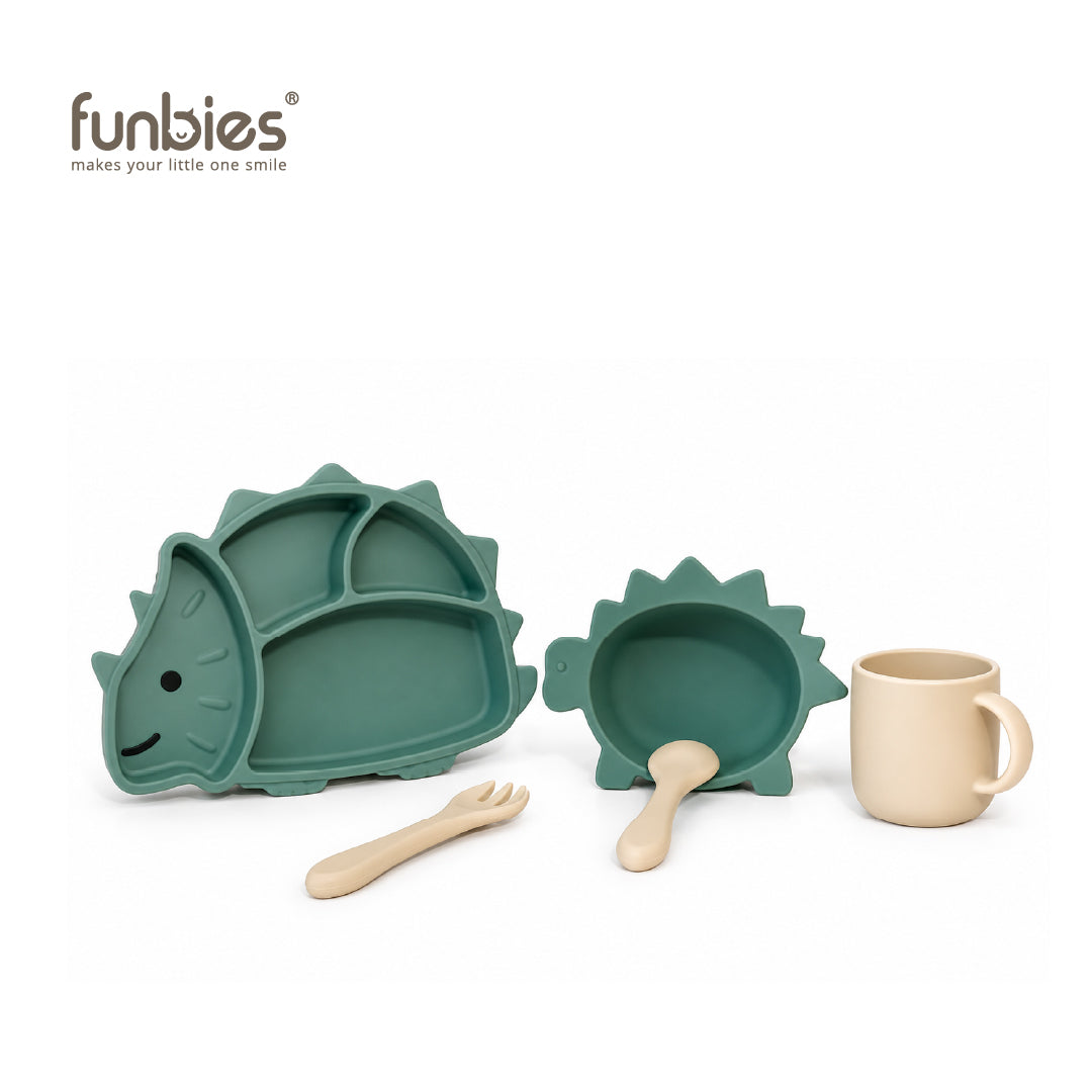 FUNBIES Dinosaur Bendable Food Set