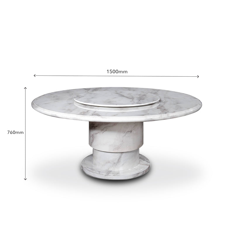GINEVRA Marble Dining Table