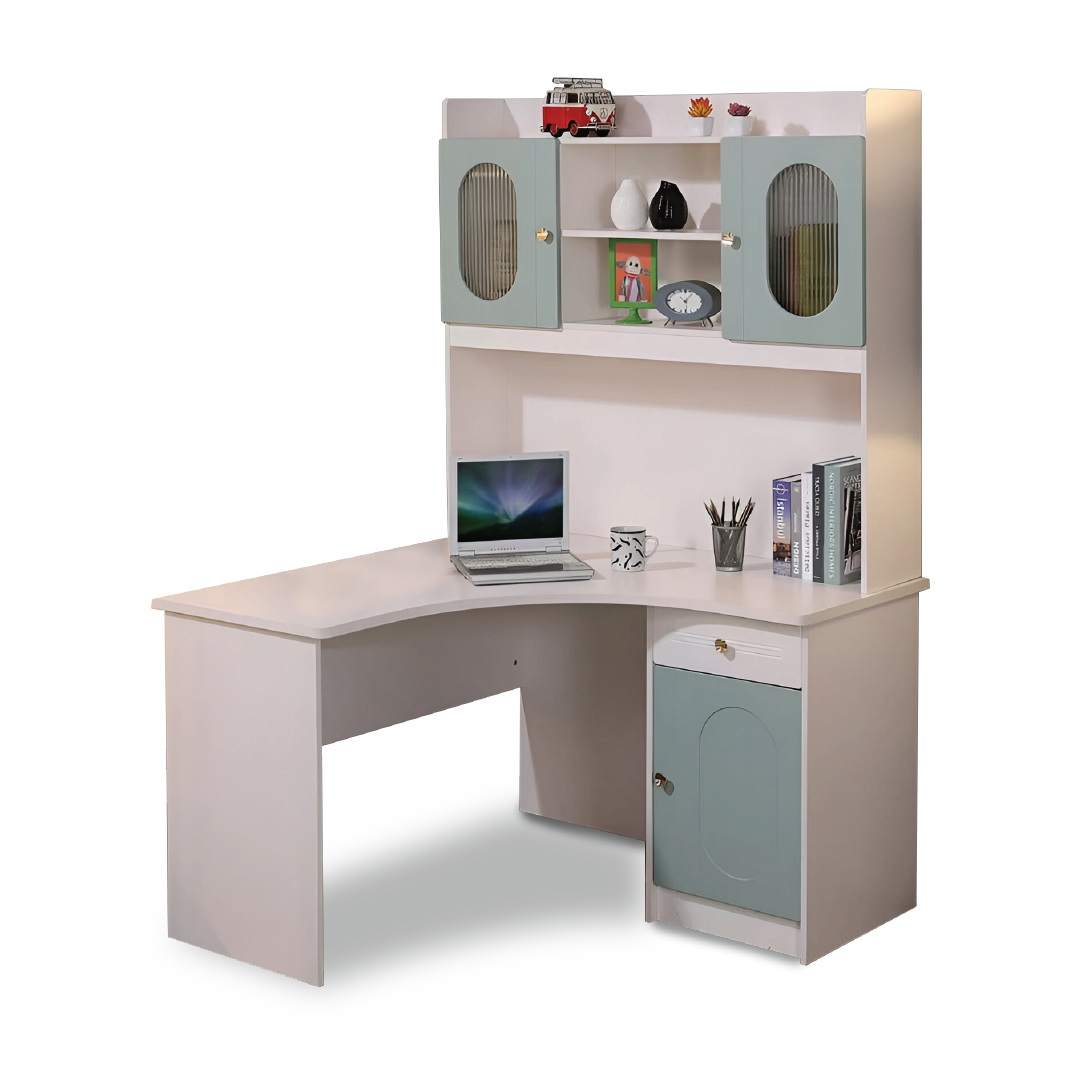 GIO Kid L Shape Study Desk MAJUHOME eStore