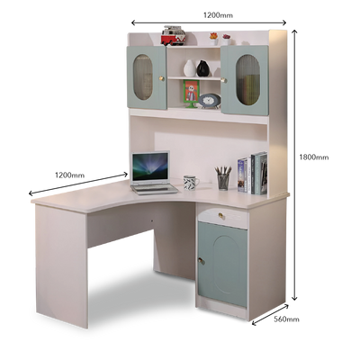 GIO Kid L-Shape Study Desk