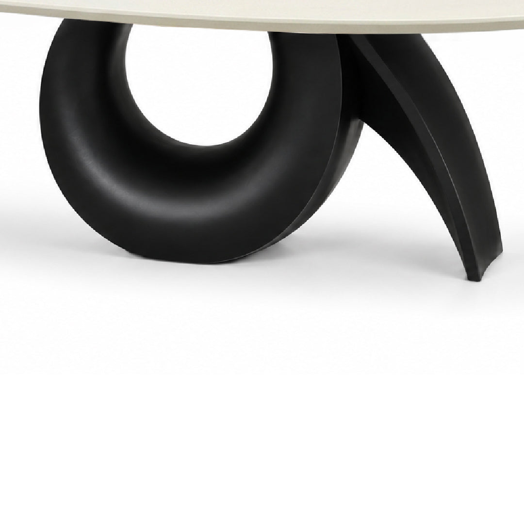 GIRA Marble Oval Dining Table