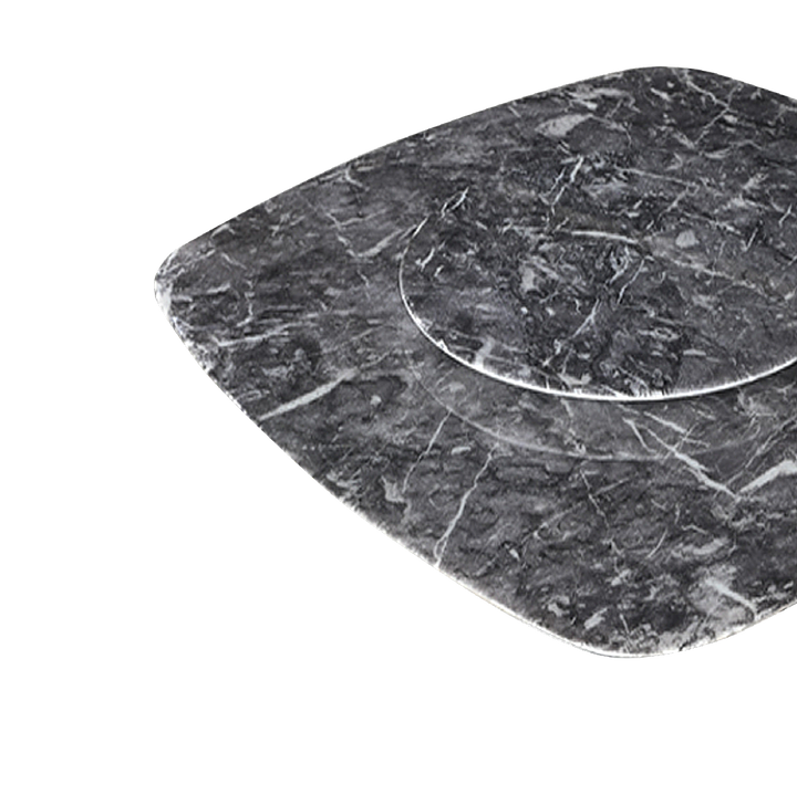 GLAUCIA Crystal Marble Dining Table