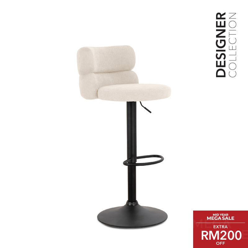 GLIONI Bar Chair Cream