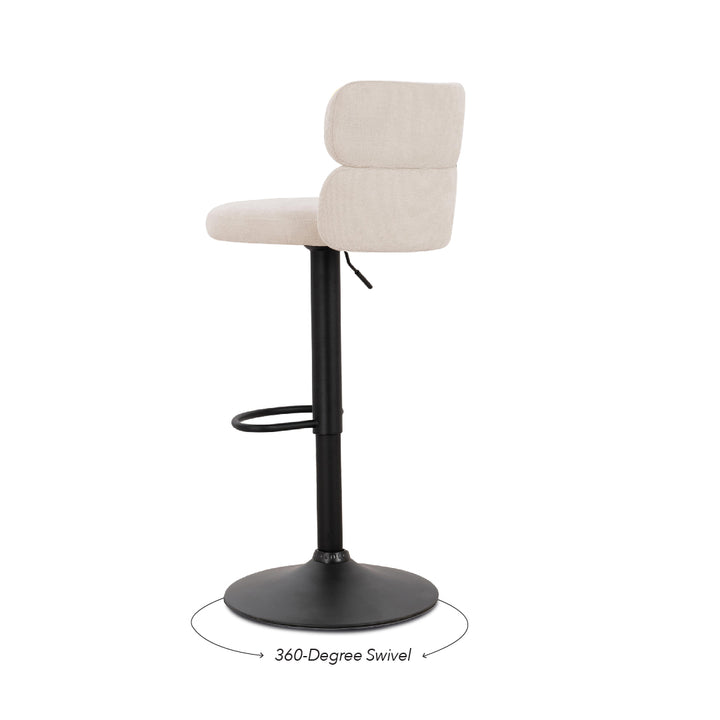 GLIONI Bar Chair Cream