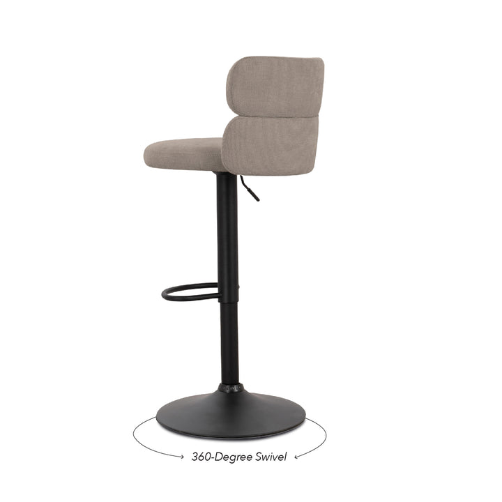 GLIONI Bar Chair Grey
