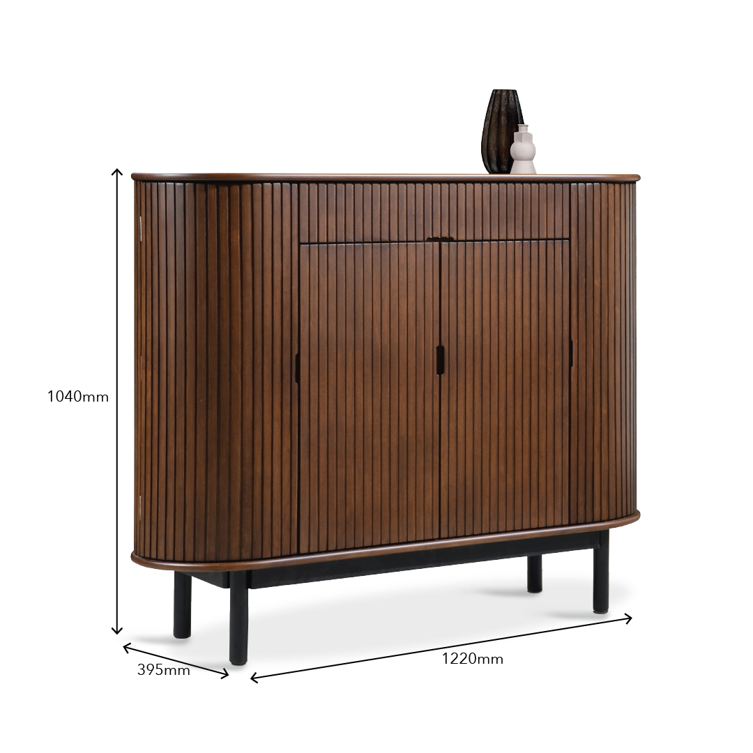 GRETCHEN Shoes Cabinet Walnut