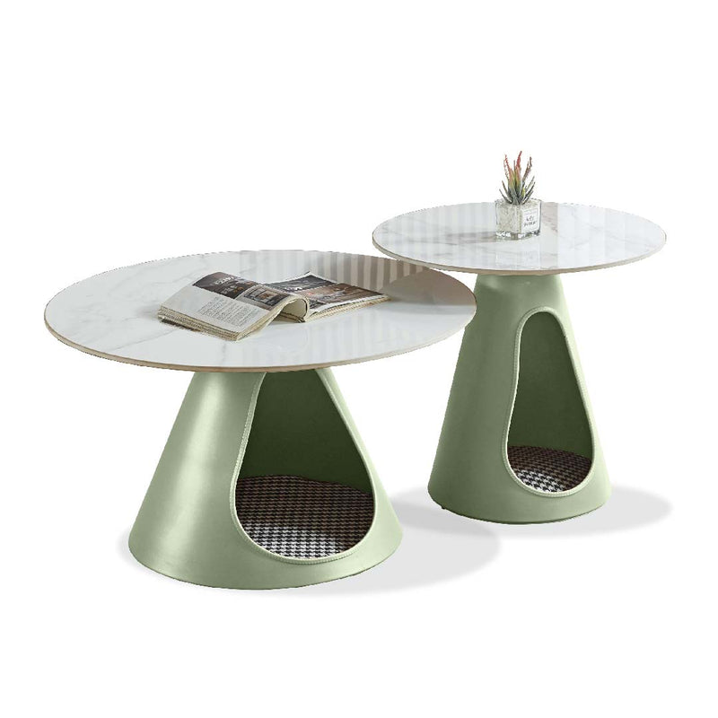 GYDOLL Coffee Table Set Green