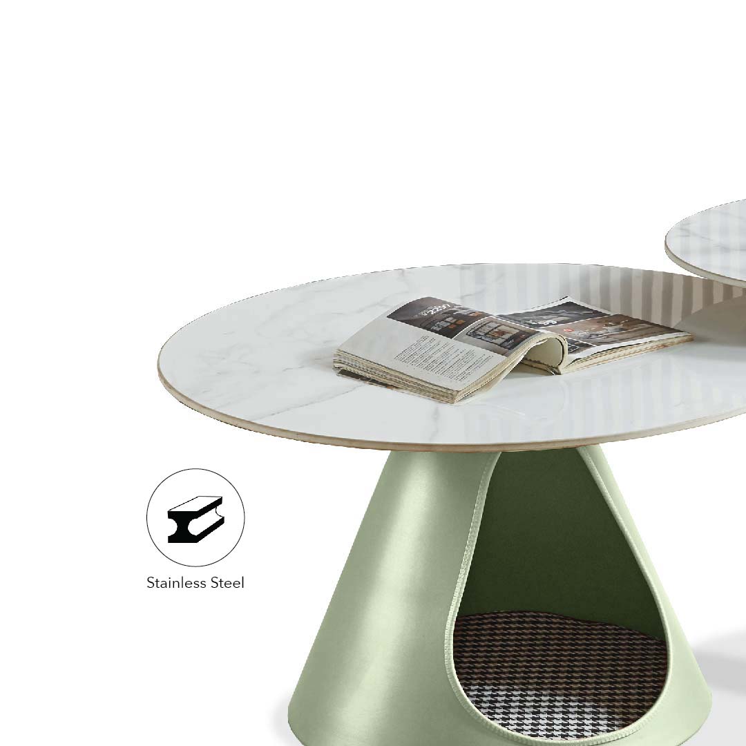 GYDOLL Coffee Table Set Green