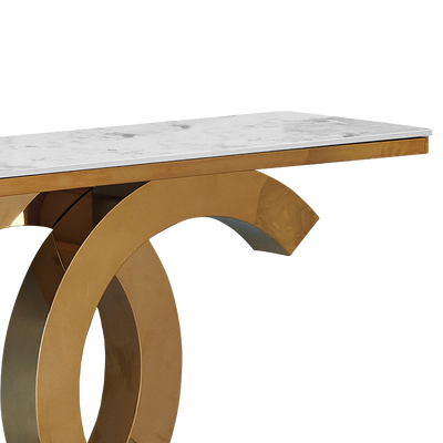GANNON Ceramic Console Table
