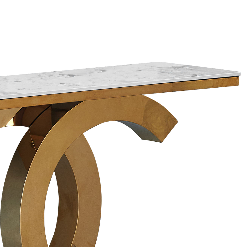 GANNON Ceramic Console Table