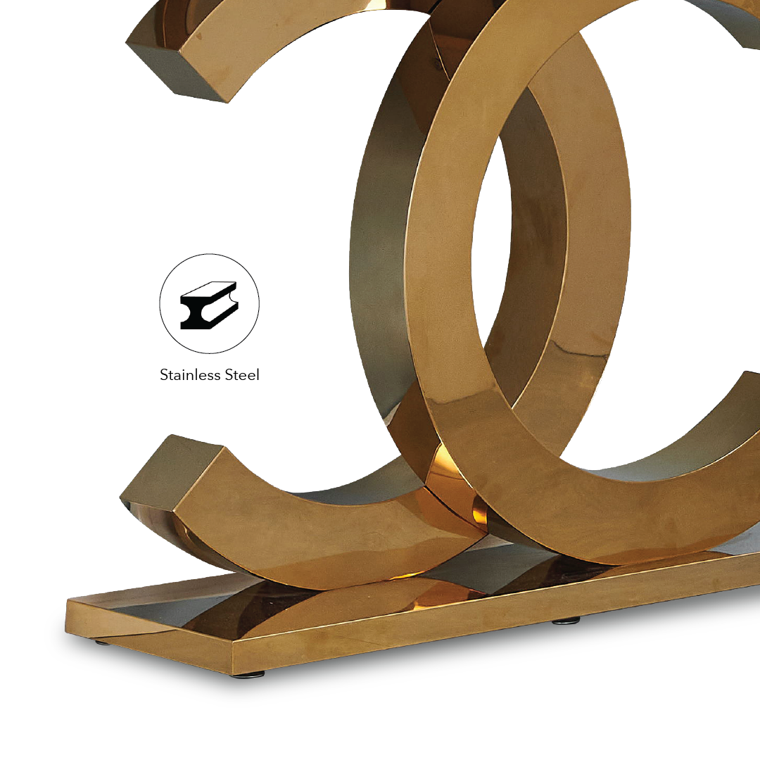 GANNON Ceramic Console Table