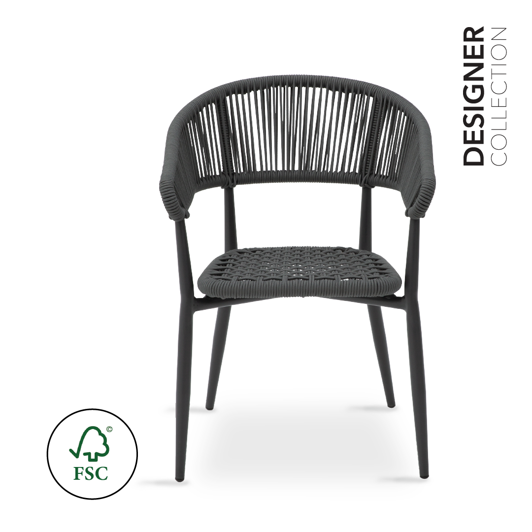 SURYA Garden Chair with Armrest