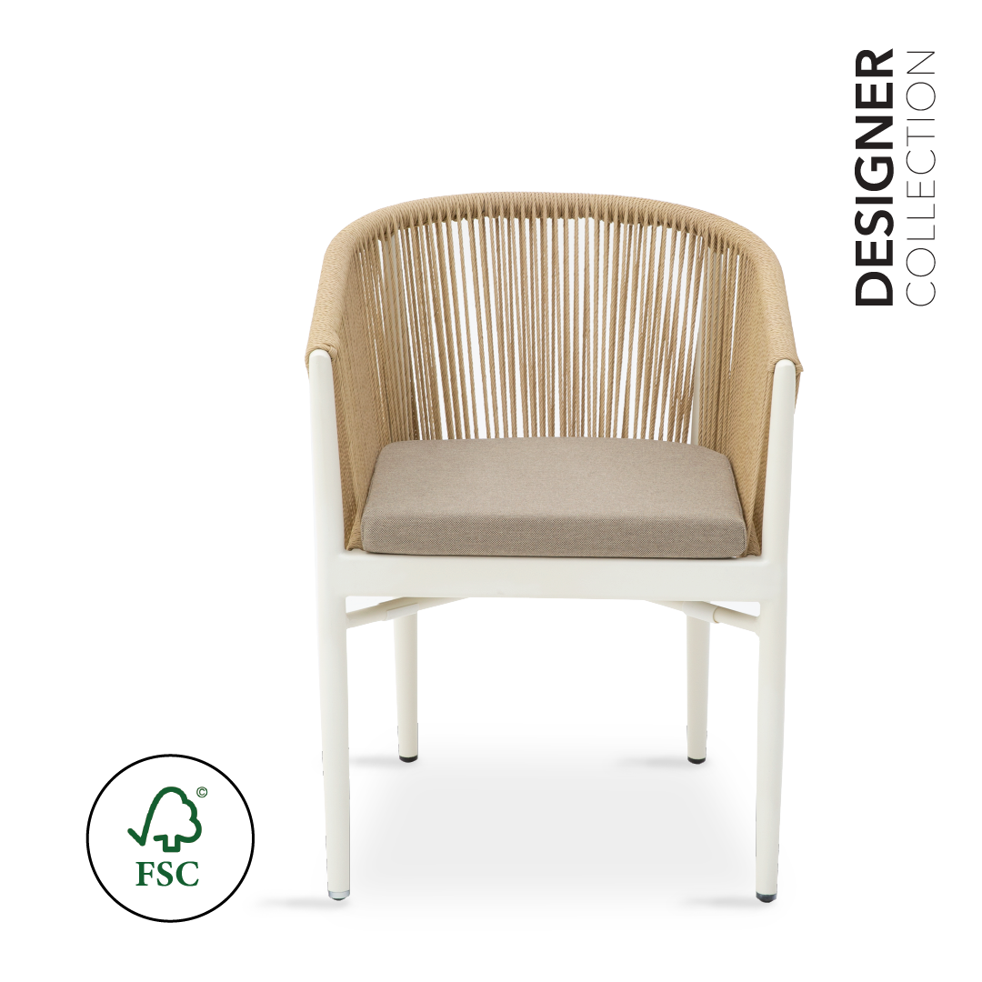 RAY Garden Chair with Armrest