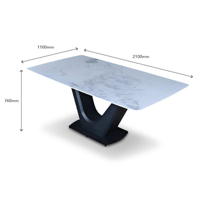 GRACIA Marble Dining Table