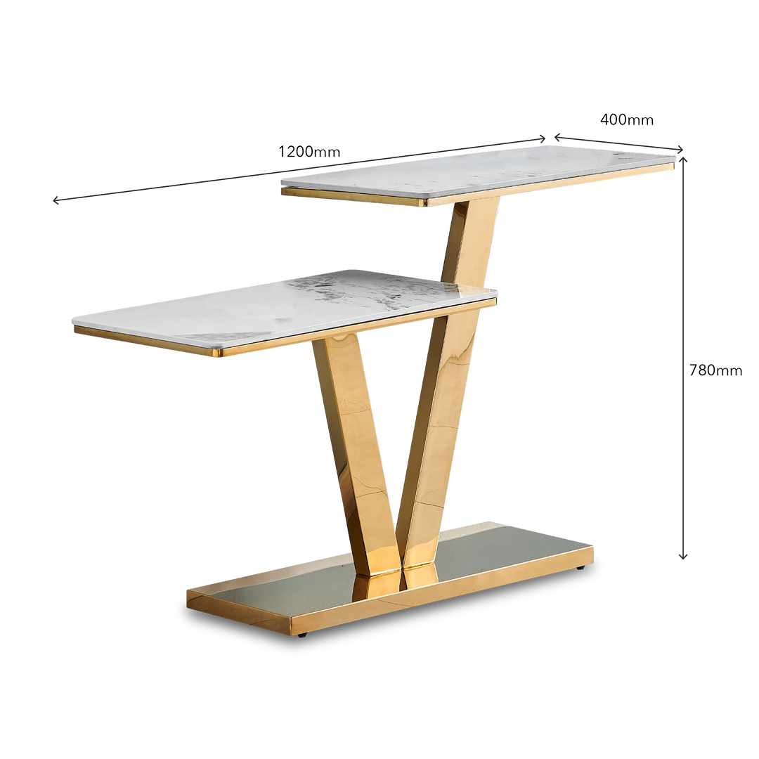 GRAYSEN Ceramic Console Table