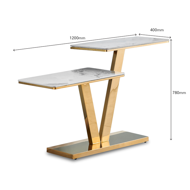 GRAYSEN Ceramic Console Table