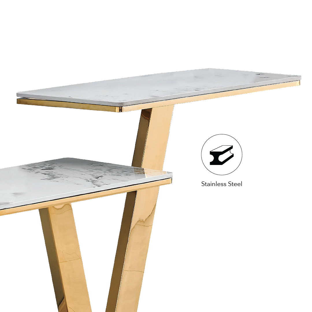 GRAYSEN Ceramic Console Table