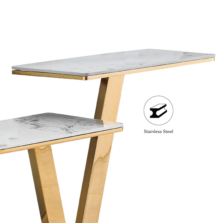 GRAYSEN Ceramic Console Table