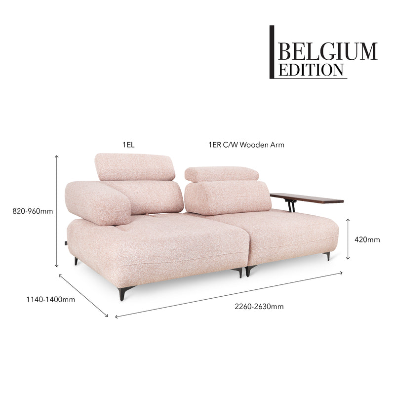 HALA Modular 3 Seater Sofa