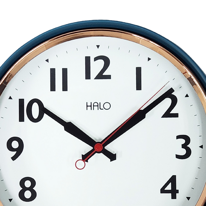 HALO 13" Silent Metal Wall Clock