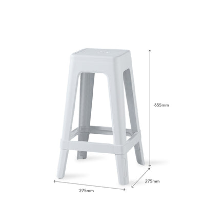 HASHI Island Stool White