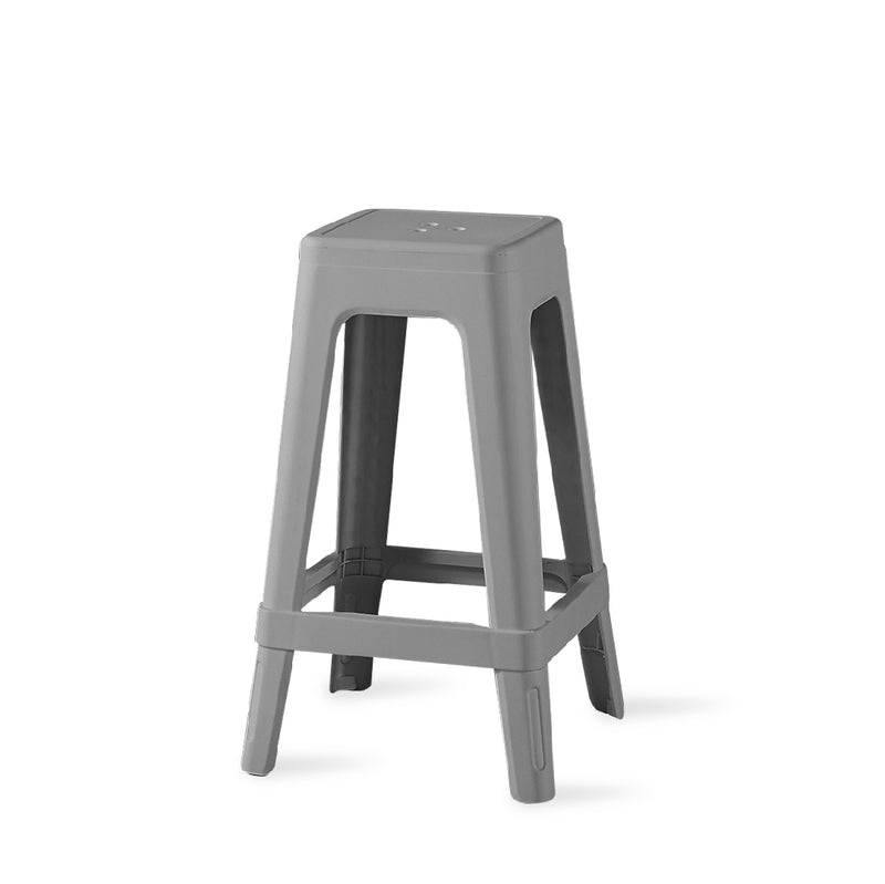 HASHI Island Stool Light Grey