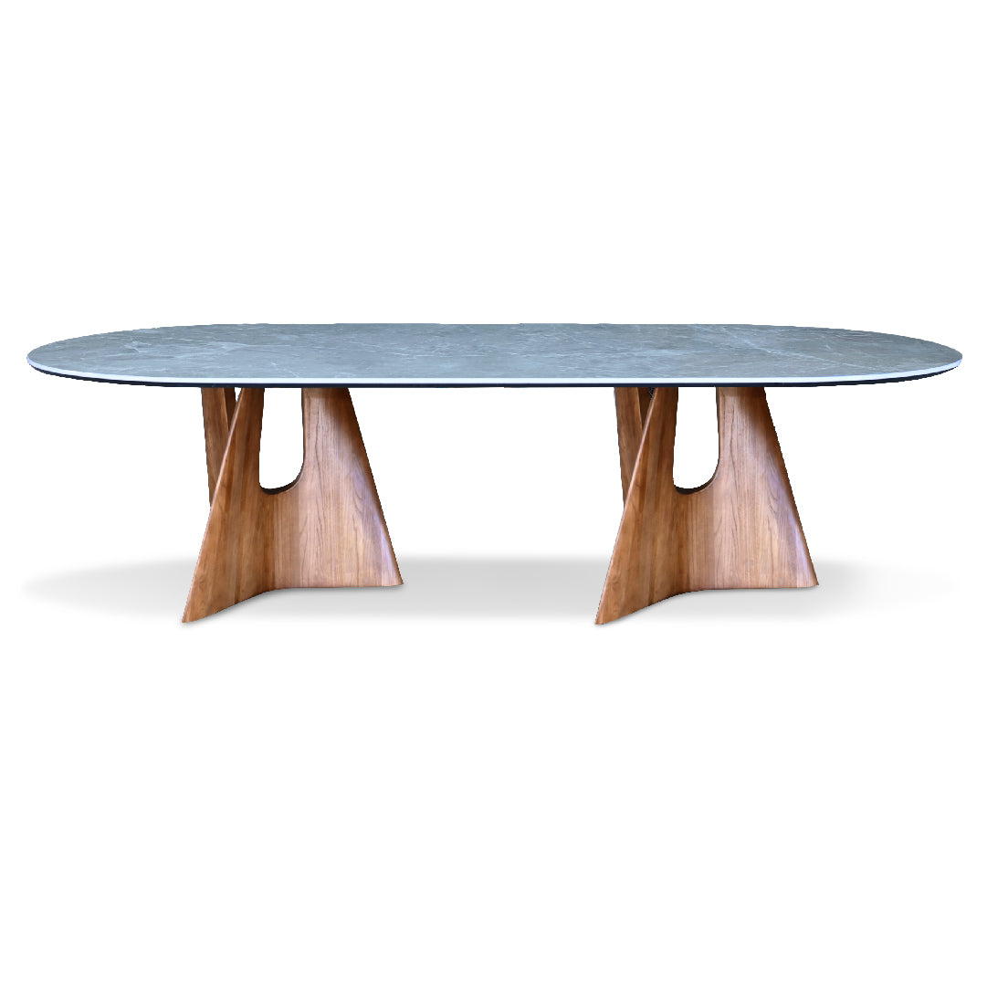 HEBBOV Porcelain Marble Dining Table – MAJUHOME eStore