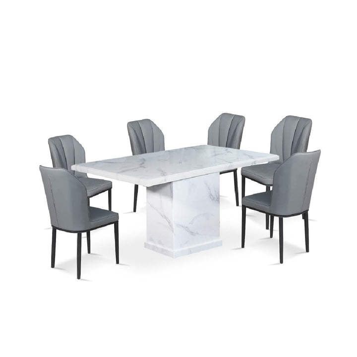 HUESCA Marble Dining Set