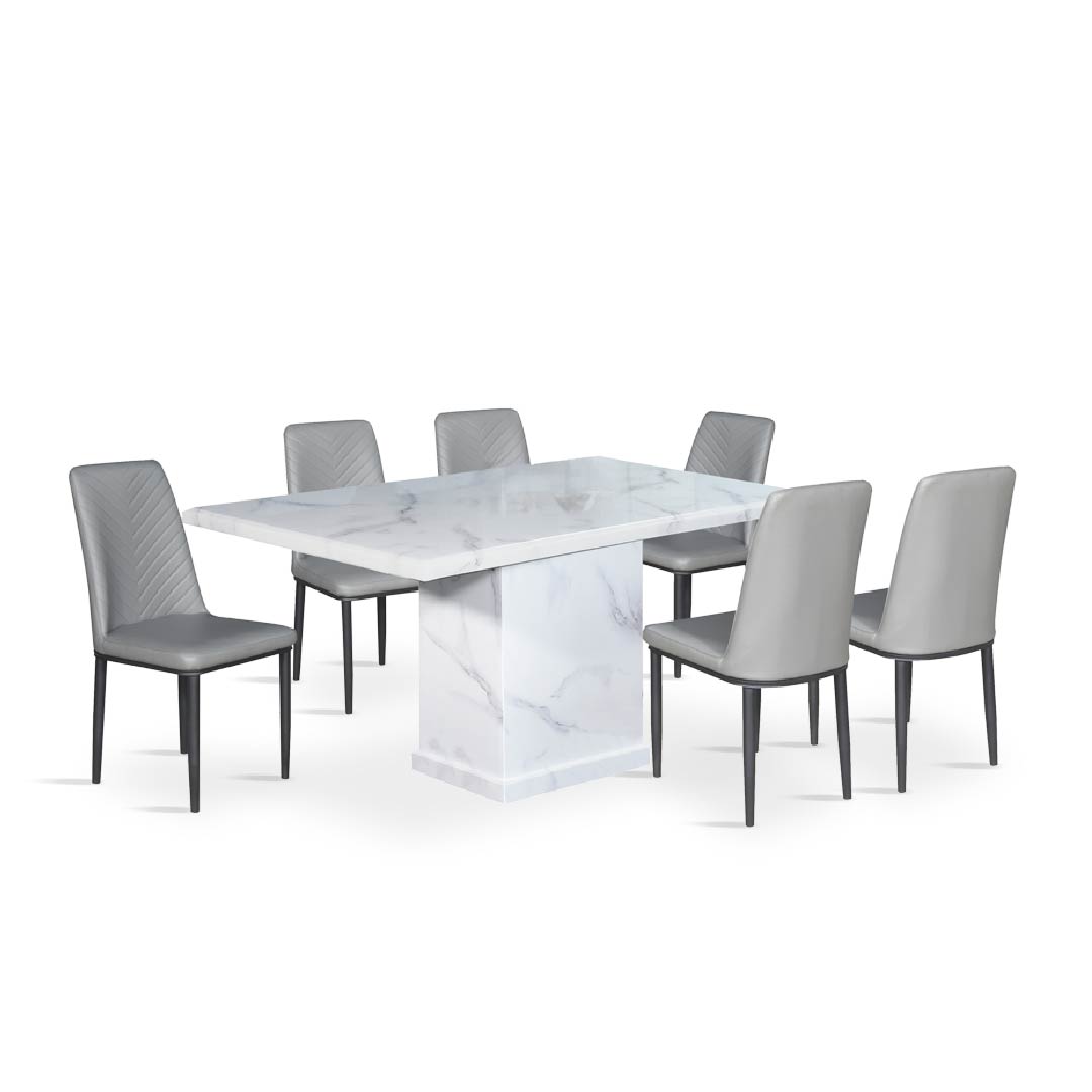 HUESCA Marble Dining Set