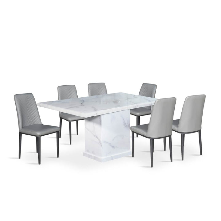 HUESCA Marble Dining Set
