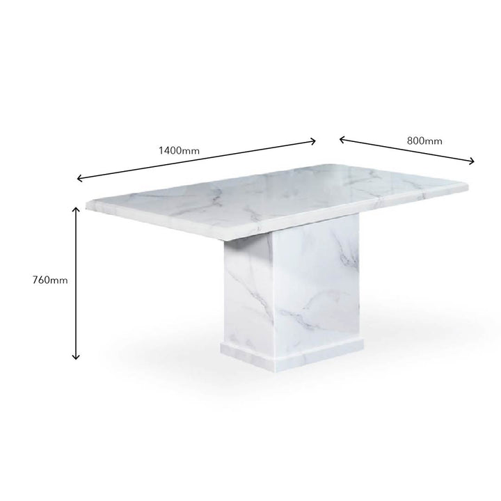 HUESCA Marble Dining Set