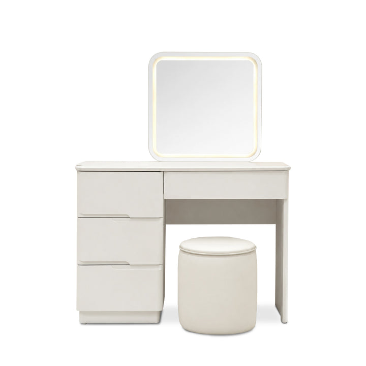 HALLE LED Dressing Table with Stool