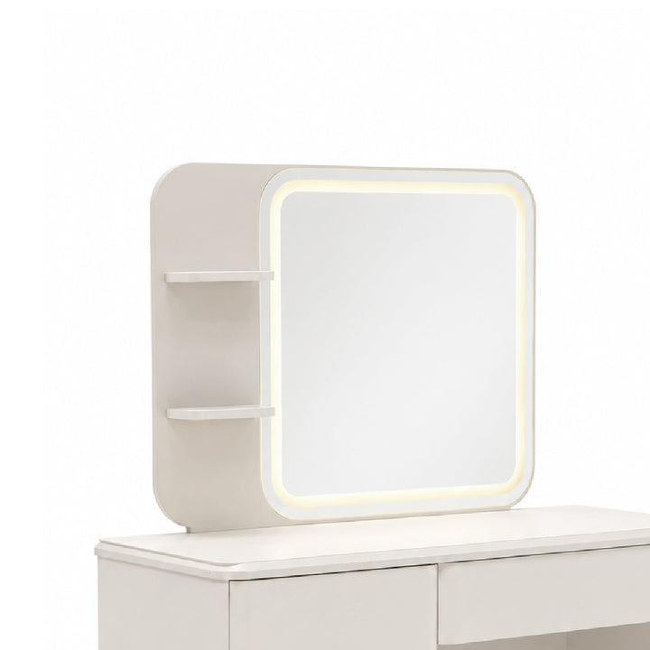 HALLE LED Dressing Table with Stool