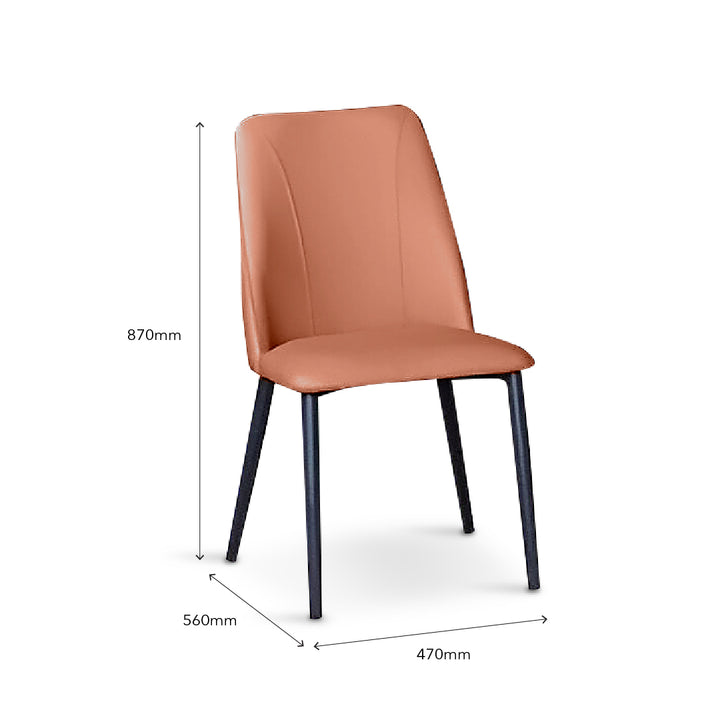 HAYFA Dining Chair Orange