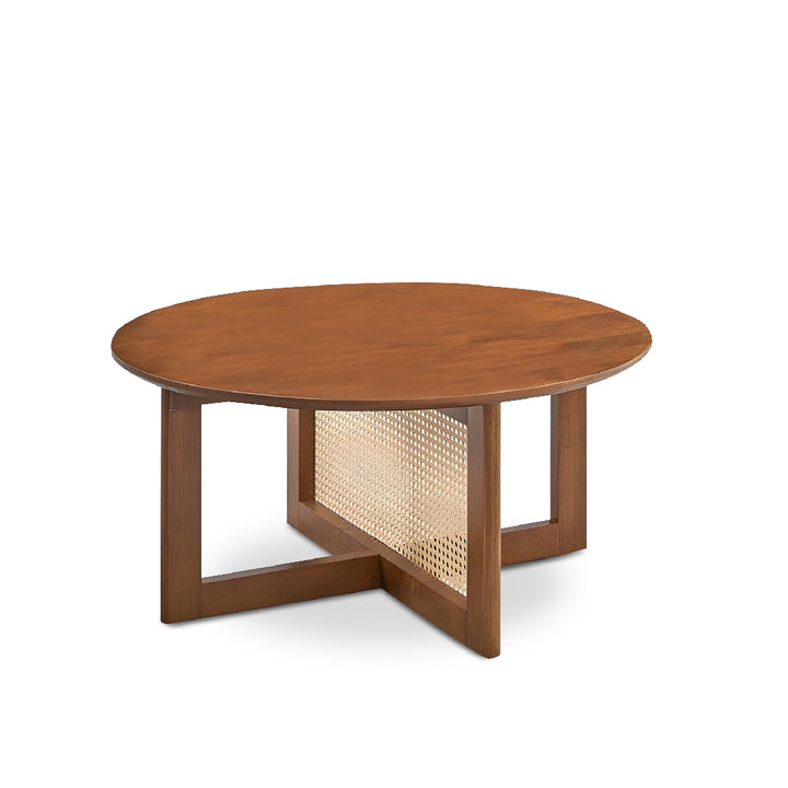 HEDWIG Rattan Coffee Table Walnut
